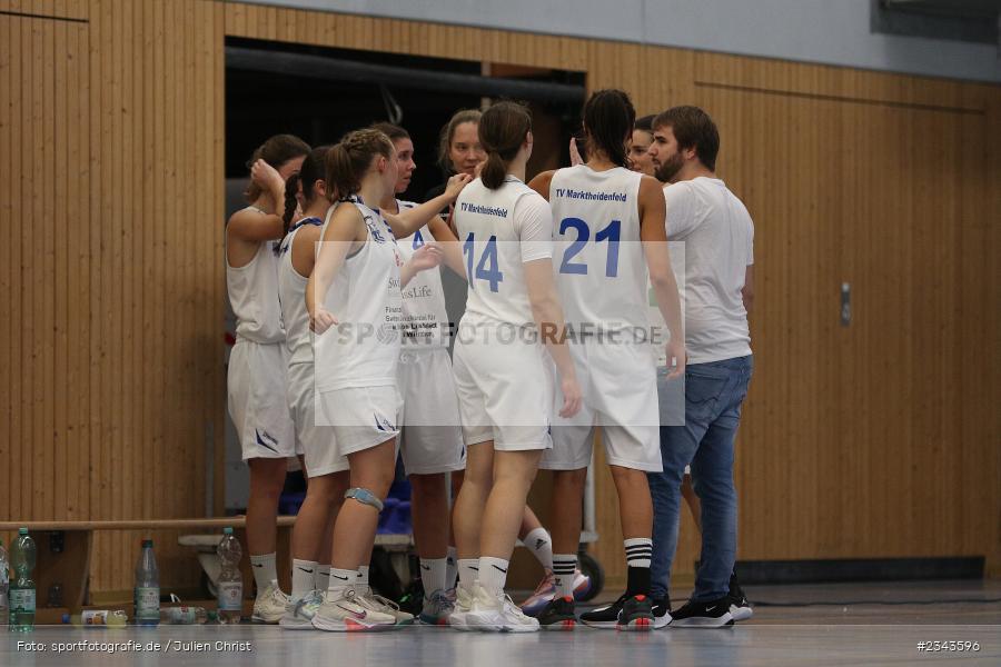 Hans-Wilhelm-Renkhoff-Halle, Marktheidenfeld, 16.10.2022, sport, action, BFV, Basketball, Oktober 2022, Saison 2022/2023, Regionalliga Damen HR-Nord (RLD-HRN), Regionalliga Südost, TGW, TVM, TG Wildcats Würzburg 2, TV Marktheidenfeld - Bild-ID: 2343596