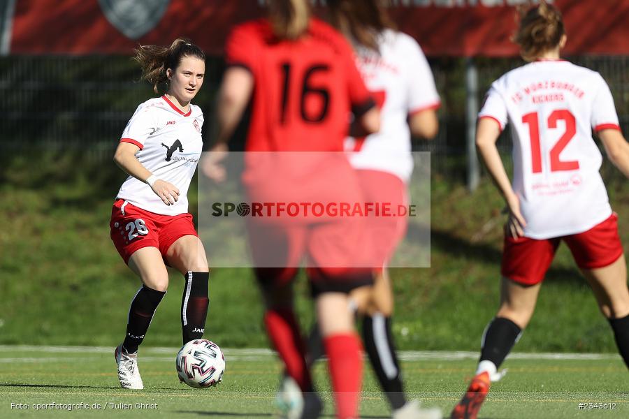 Lena Meister, Soccergirl Sportpark, Würzburg, 17.10.2022, sport, action, BFV, Fussball, Oktober 2022, Saison 2022/2023, 7. Spieltag, Frauen, Bayernliga, FCR, FWK, FC Ruderting, FC Würzburger Kickers - Bild-ID: 2343612