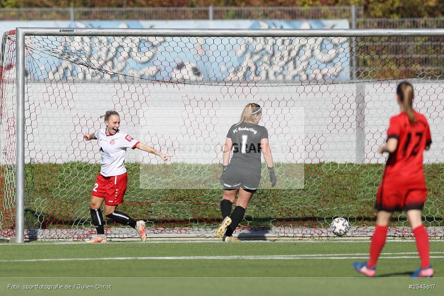 Franka Ziegler, Soccergirl Sportpark, Würzburg, 17.10.2022, sport, action, BFV, Fussball, Oktober 2022, Saison 2022/2023, 7. Spieltag, Frauen, Bayernliga, FCR, FWK, FC Ruderting, FC Würzburger Kickers - Bild-ID: 2343617