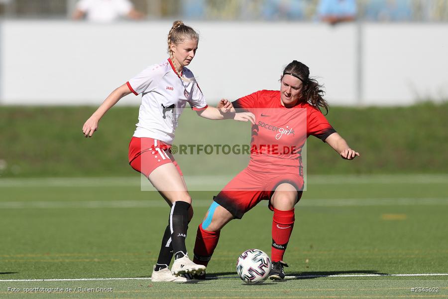 Anna Horwath, Soccergirl Sportpark, Würzburg, 17.10.2022, sport, action, BFV, Fussball, Oktober 2022, Saison 2022/2023, 7. Spieltag, Frauen, Bayernliga, FCR, FWK, FC Ruderting, FC Würzburger Kickers - Bild-ID: 2343622