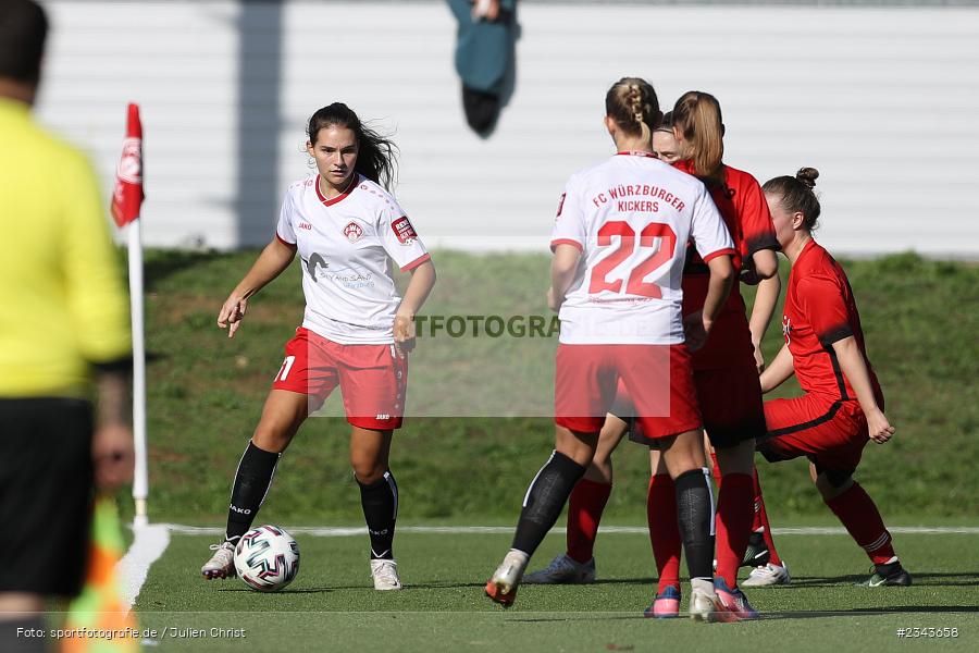 Laura Eisler, Soccergirl Sportpark, Würzburg, 17.10.2022, sport, action, BFV, Fussball, Oktober 2022, Saison 2022/2023, 7. Spieltag, Frauen, Bayernliga, FCR, FWK, FC Ruderting, FC Würzburger Kickers - Bild-ID: 2343658