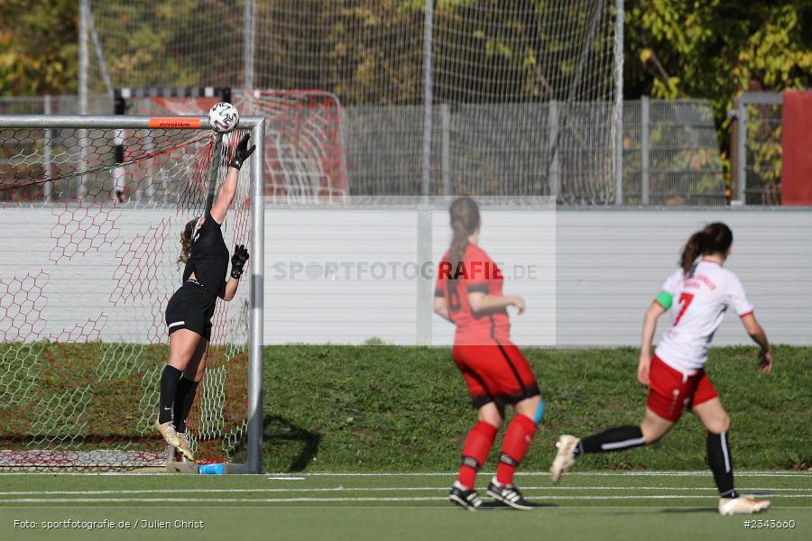 Theresa Butscher, Soccergirl Sportpark, Würzburg, 17.10.2022, sport, action, BFV, Fussball, Oktober 2022, Saison 2022/2023, 7. Spieltag, Frauen, Bayernliga, FCR, FWK, FC Ruderting, FC Würzburger Kickers - Bild-ID: 2343660