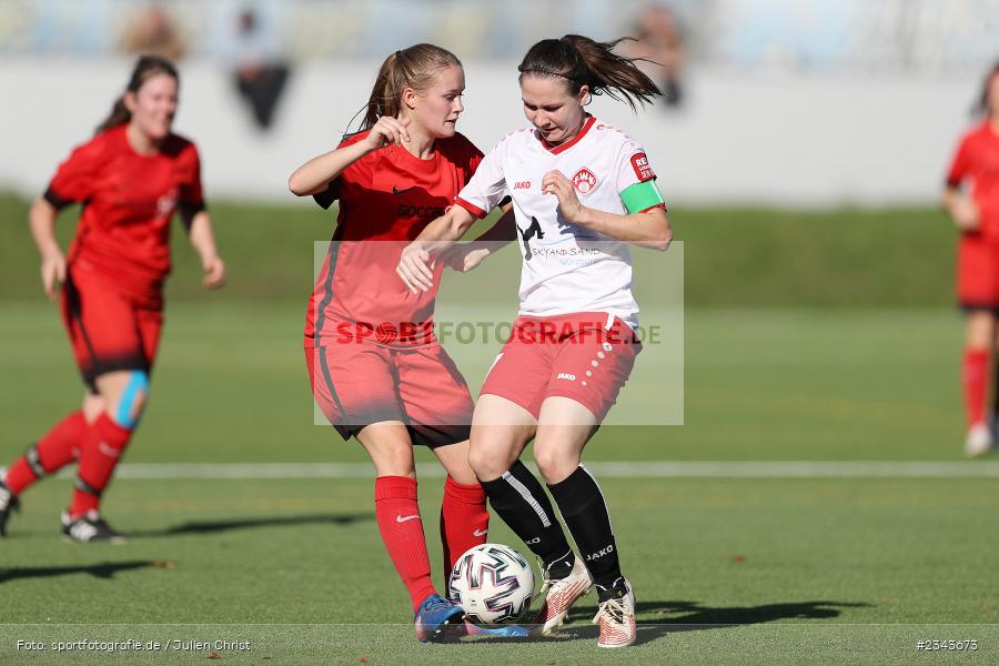Maria Pfau, Soccergirl Sportpark, Würzburg, 17.10.2022, sport, action, BFV, Fussball, Oktober 2022, Saison 2022/2023, 7. Spieltag, Frauen, Bayernliga, FCR, FWK, FC Ruderting, FC Würzburger Kickers - Bild-ID: 2343673