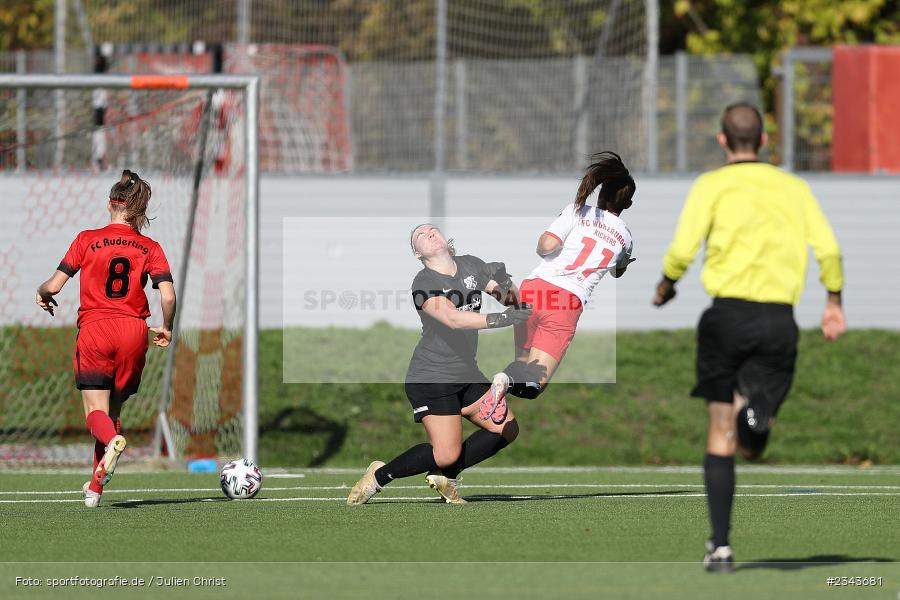Theresa Butscher, Soccergirl Sportpark, Würzburg, 17.10.2022, sport, action, BFV, Fussball, Oktober 2022, Saison 2022/2023, 7. Spieltag, Frauen, Bayernliga, FCR, FWK, FC Ruderting, FC Würzburger Kickers - Bild-ID: 2343681