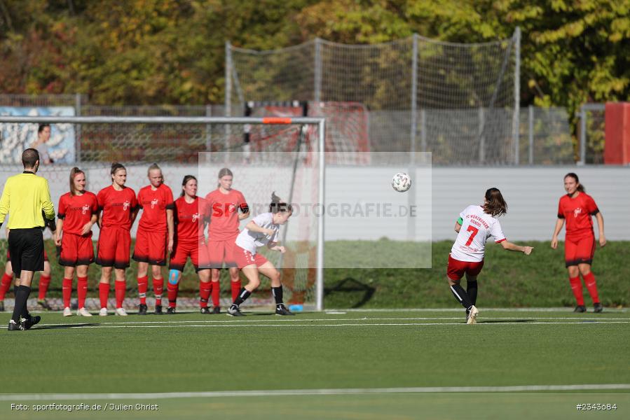 Maria Pfau, Soccergirl Sportpark, Würzburg, 17.10.2022, sport, action, BFV, Fussball, Oktober 2022, Saison 2022/2023, 7. Spieltag, Frauen, Bayernliga, FCR, FWK, FC Ruderting, FC Würzburger Kickers - Bild-ID: 2343684
