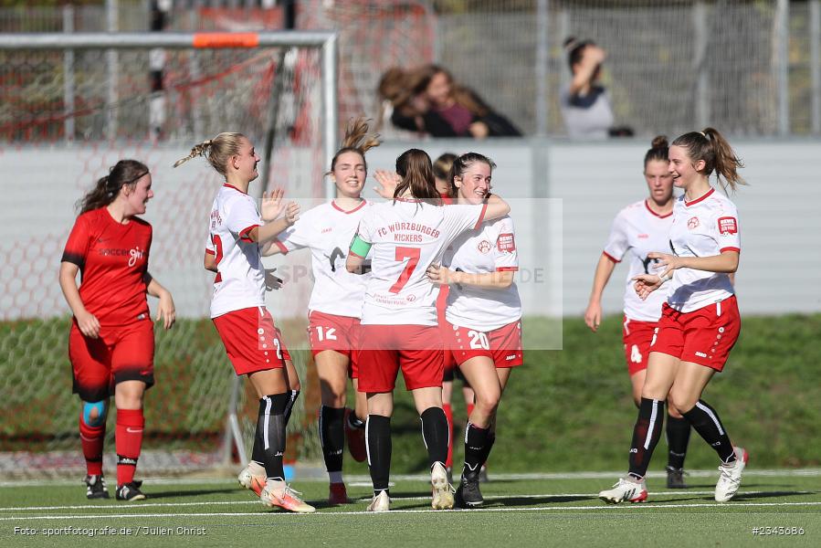 Maria Pfau, Soccergirl Sportpark, Würzburg, 17.10.2022, sport, action, BFV, Fussball, Oktober 2022, Saison 2022/2023, 7. Spieltag, Frauen, Bayernliga, FCR, FWK, FC Ruderting, FC Würzburger Kickers - Bild-ID: 2343686