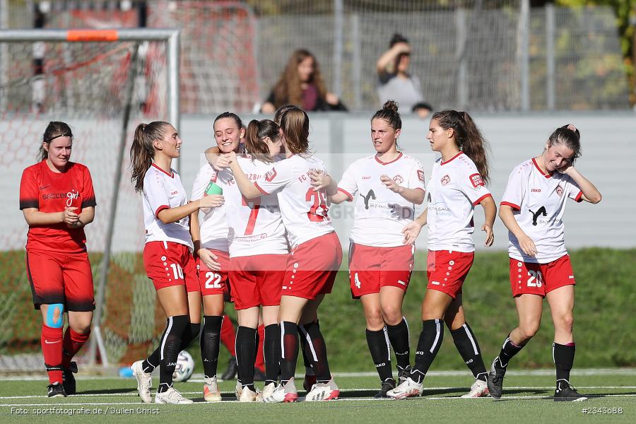 Maria Pfau, Soccergirl Sportpark, Würzburg, 17.10.2022, sport, action, BFV, Fussball, Oktober 2022, Saison 2022/2023, 7. Spieltag, Frauen, Bayernliga, FCR, FWK, FC Ruderting, FC Würzburger Kickers - Bild-ID: 2343688