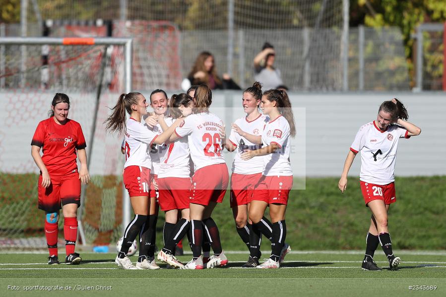 Maria Pfau, Soccergirl Sportpark, Würzburg, 17.10.2022, sport, action, BFV, Fussball, Oktober 2022, Saison 2022/2023, 7. Spieltag, Frauen, Bayernliga, FCR, FWK, FC Ruderting, FC Würzburger Kickers - Bild-ID: 2343689