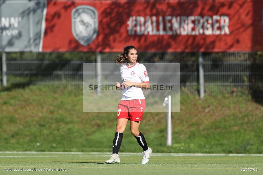 Sibel Meyer, Soccergirl Sportpark, Würzburg, 17.10.2022, sport, action, BFV, Fussball, Oktober 2022, Saison 2022/2023, 7. Spieltag, Frauen, Bayernliga, FCR, FWK, FC Ruderting, FC Würzburger Kickers - Bild-ID: 2343700 Sibel Meyer, Soccergirl Sportpark, Würzburg, 17.10.2022, sport, action, BFV, Fussball, Oktober 2022, Saison 2022/2023, 7. Spieltag, Frauen, Bayernliga, FCR, FWK, FC Ruderting, FC Würzburger Kickers - Bild-ID: 2343700