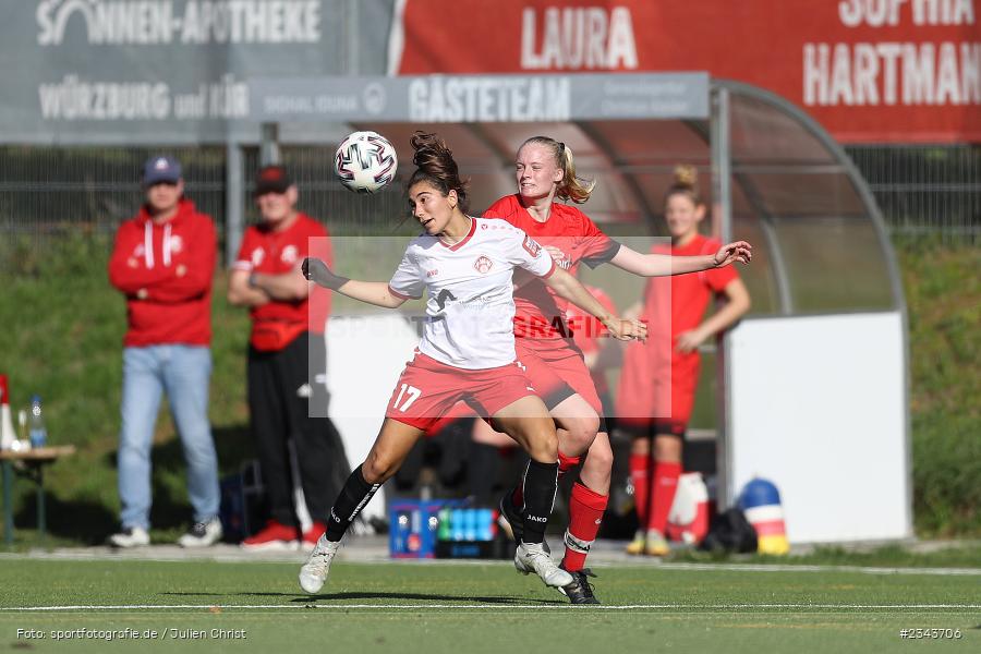 Sibel Meyer, Soccergirl Sportpark, Würzburg, 17.10.2022, sport, action, BFV, Fussball, Oktober 2022, Saison 2022/2023, 7. Spieltag, Frauen, Bayernliga, FCR, FWK, FC Ruderting, FC Würzburger Kickers - Bild-ID: 2343706 Sibel Meyer, Soccergirl Sportpark, Würzburg, 17.10.2022, sport, action, BFV, Fussball, Oktober 2022, Saison 2022/2023, 7. Spieltag, Frauen, Bayernliga, FCR, FWK, FC Ruderting, FC Würzburger Kickers - Bild-ID: 2343706