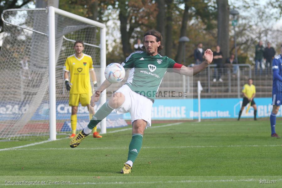 Lukas Billick, Sachs-Stadion, Schweinfurt, 22.10.2022, sport, action, BFV, Fussball, Oktober 2022, Saison 2022/2023, RLB, Regionalliga Bayern, SVA, FC05, SV Viktoria Aschaffenburg, 1. FC Schweinfurt 05 - Bild-ID: 2343717