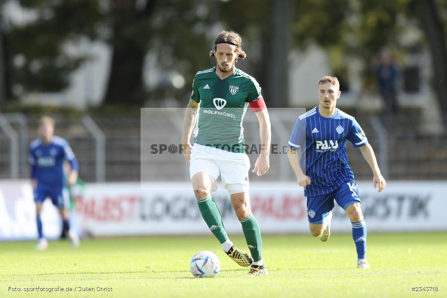 Lukas Billick, Sachs-Stadion, Schweinfurt, 22.10.2022, sport, action, BFV, Fussball, Oktober 2022, Saison 2022/2023, RLB, Regionalliga Bayern, SVA, FC05, SV Viktoria Aschaffenburg, 1. FC Schweinfurt 05 - Bild-ID: 2343718