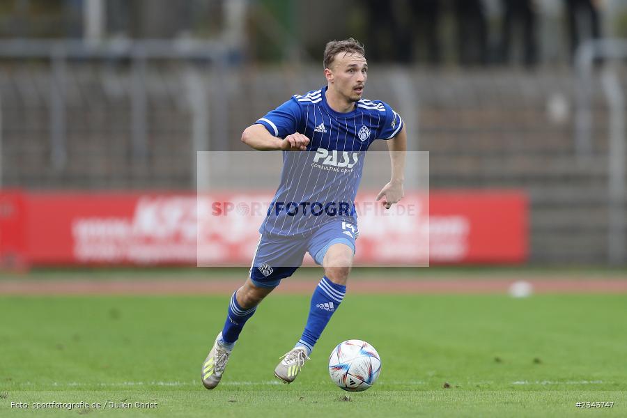 Alexandru Paraschiv, Sachs-Stadion, Schweinfurt, 22.10.2022, sport, action, BFV, Fussball, Oktober 2022, Saison 2022/2023, RLB, Regionalliga Bayern, SVA, FC05, SV Viktoria Aschaffenburg, 1. FC Schweinfurt 05 - Bild-ID: 2343747 Alexandru Paraschiv, Sachs-Stadion, Schweinfurt, 22.10.2022, sport, action, BFV, Fussball, Oktober 2022, Saison 2022/2023, RLB, Regionalliga Bayern, SVA, FC05, SV Viktoria Aschaffenburg, 1. FC Schweinfurt 05 - Bild-ID: 2343747