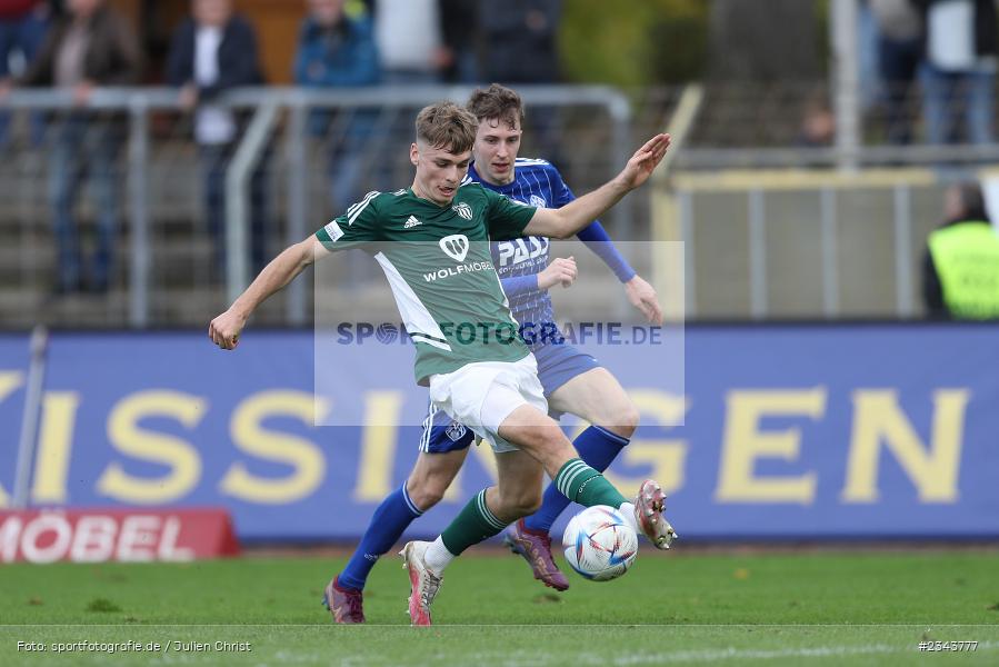 Julius Landeck, Sachs-Stadion, Schweinfurt, 22.10.2022, sport, action, BFV, Fussball, Oktober 2022, Saison 2022/2023, RLB, Regionalliga Bayern, SVA, FC05, SV Viktoria Aschaffenburg, 1. FC Schweinfurt 05 - Bild-ID: 2343777 Julius Landeck, Sachs-Stadion, Schweinfurt, 22.10.2022, sport, action, BFV, Fussball, Oktober 2022, Saison 2022/2023, RLB, Regionalliga Bayern, SVA, FC05, SV Viktoria Aschaffenburg, 1. FC Schweinfurt 05 - Bild-ID: 2343777