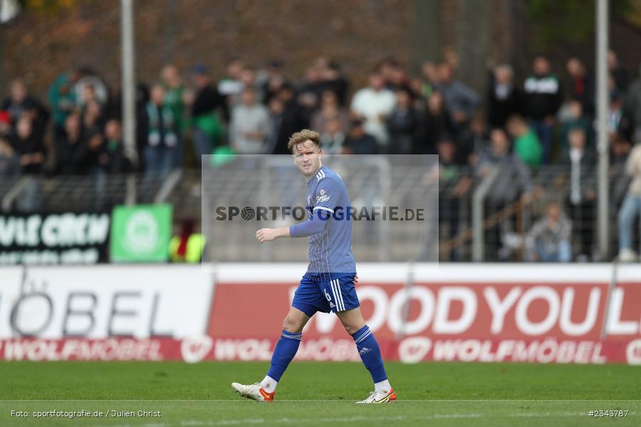 Roberto Desch, Sachs-Stadion, Schweinfurt, 22.10.2022, sport, action, BFV, Fussball, Oktober 2022, Saison 2022/2023, RLB, Regionalliga Bayern, SVA, FC05, SV Viktoria Aschaffenburg, 1. FC Schweinfurt 05 - Bild-ID: 2343787