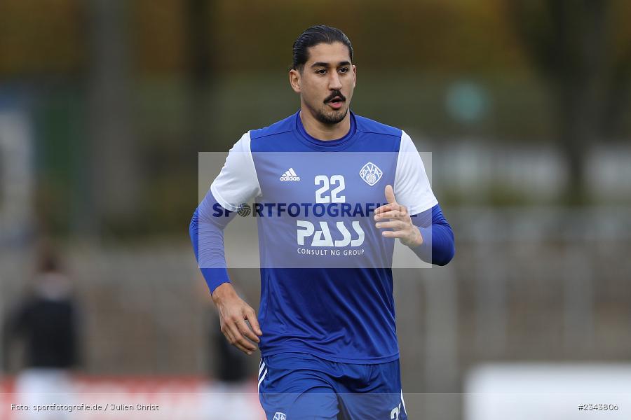 Hamza Boutakhrit, Sachs-Stadion, Schweinfurt, 22.10.2022, sport, action, BFV, Fussball, Oktober 2022, Saison 2022/2023, RLB, Regionalliga Bayern, SVA, FC05, SV Viktoria Aschaffenburg, 1. FC Schweinfurt 05 - Bild-ID: 2343806 Hamza Boutakhrit, Sachs-Stadion, Schweinfurt, 22.10.2022, sport, action, BFV, Fussball, Oktober 2022, Saison 2022/2023, RLB, Regionalliga Bayern, SVA, FC05, SV Viktoria Aschaffenburg, 1. FC Schweinfurt 05 - Bild-ID: 2343806