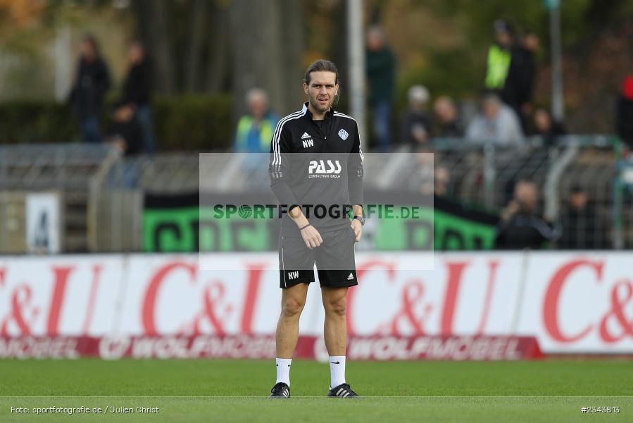 Nico Wegmann, Sachs-Stadion, Schweinfurt, 22.10.2022, sport, action, BFV, Fussball, Oktober 2022, Saison 2022/2023, RLB, Regionalliga Bayern, SVA, FC05, SV Viktoria Aschaffenburg, 1. FC Schweinfurt 05 - Bild-ID: 2343813