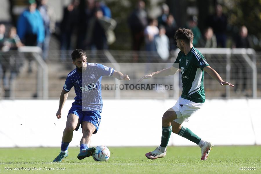 Clay Verkaj, Sachs-Stadion, Schweinfurt, 22.10.2022, sport, action, BFV, Fussball, Oktober 2022, Saison 2022/2023, RLB, Regionalliga Bayern, SVA, FC05, SV Viktoria Aschaffenburg, 1. FC Schweinfurt 05 - Bild-ID: 2343852