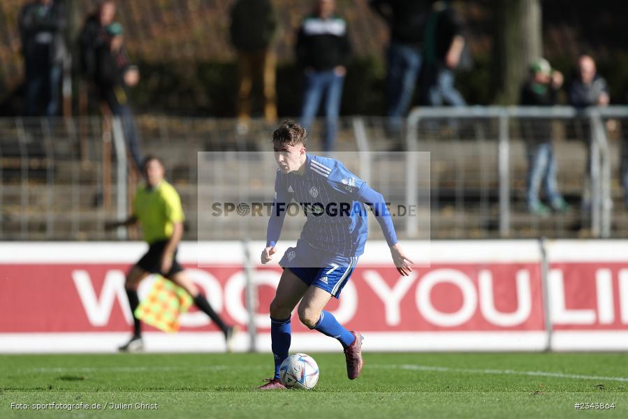 Benedict Laverty, Sachs-Stadion, Schweinfurt, 22.10.2022, sport, action, BFV, Fussball, Oktober 2022, Saison 2022/2023, RLB, Regionalliga Bayern, SVA, FC05, SV Viktoria Aschaffenburg, 1. FC Schweinfurt 05 - Bild-ID: 2343864