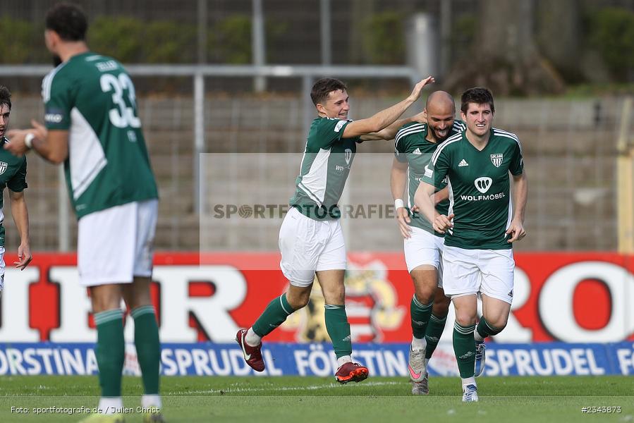 Adam Jabiri, Sachs-Stadion, Schweinfurt, 22.10.2022, sport, action, BFV, Fussball, Oktober 2022, Saison 2022/2023, RLB, Regionalliga Bayern, SVA, FC05, SV Viktoria Aschaffenburg, 1. FC Schweinfurt 05 - Bild-ID: 2343873
