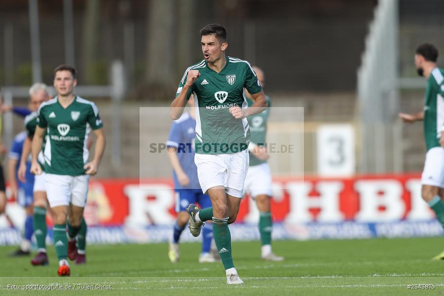 Ivan Mihaljevic, Sachs-Stadion, Schweinfurt, 22.10.2022, sport, action, BFV, Fussball, Oktober 2022, Saison 2022/2023, RLB, Regionalliga Bayern, SVA, FC05, SV Viktoria Aschaffenburg, 1. FC Schweinfurt 05 - Bild-ID: 2343876