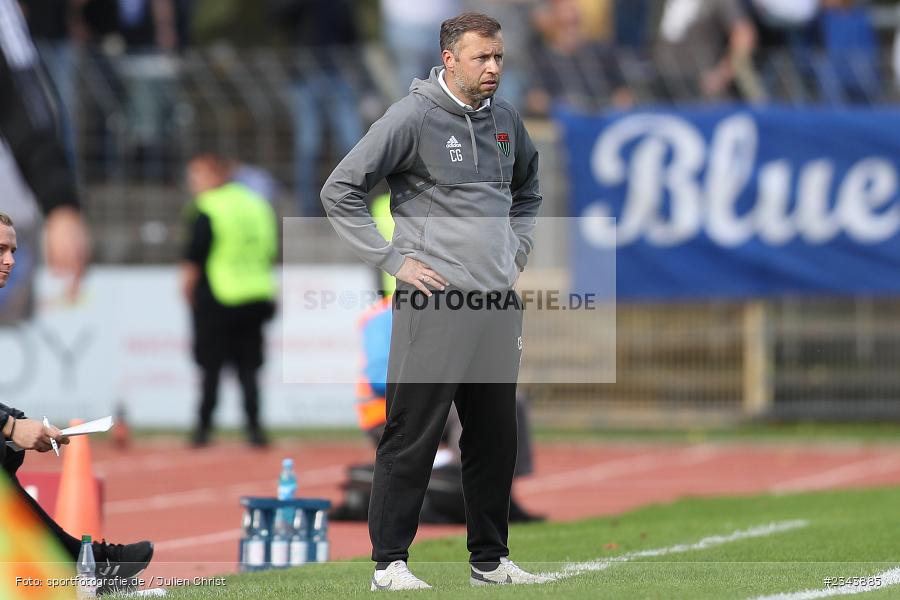 Christian Gmünder, Sachs-Stadion, Schweinfurt, 22.10.2022, sport, action, BFV, Fussball, Oktober 2022, Saison 2022/2023, RLB, Regionalliga Bayern, SVA, FC05, SV Viktoria Aschaffenburg, 1. FC Schweinfurt 05 - Bild-ID: 2343885
