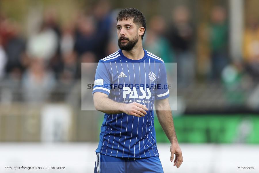 Clay Verkaj, Sachs-Stadion, Schweinfurt, 22.10.2022, sport, action, BFV, Fussball, Oktober 2022, Saison 2022/2023, RLB, Regionalliga Bayern, SVA, FC05, SV Viktoria Aschaffenburg, 1. FC Schweinfurt 05 - Bild-ID: 2343896