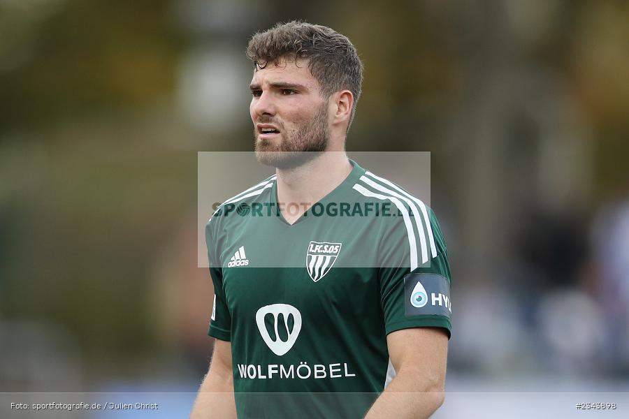 Jacob Engel, Sachs-Stadion, Schweinfurt, 22.10.2022, sport, action, BFV, Fussball, Oktober 2022, Saison 2022/2023, RLB, Regionalliga Bayern, SVA, FC05, SV Viktoria Aschaffenburg, 1. FC Schweinfurt 05 - Bild-ID: 2343898