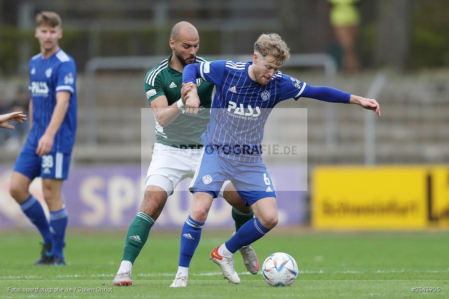 Roberto Desch, Sachs-Stadion, Schweinfurt, 22.10.2022, sport, action, BFV, Fussball, Oktober 2022, Saison 2022/2023, RLB, Regionalliga Bayern, SVA, FC05, SV Viktoria Aschaffenburg, 1. FC Schweinfurt 05 - Bild-ID: 2343905 Roberto Desch, Sachs-Stadion, Schweinfurt, 22.10.2022, sport, action, BFV, Fussball, Oktober 2022, Saison 2022/2023, RLB, Regionalliga Bayern, SVA, FC05, SV Viktoria Aschaffenburg, 1. FC Schweinfurt 05 - Bild-ID: 2343905