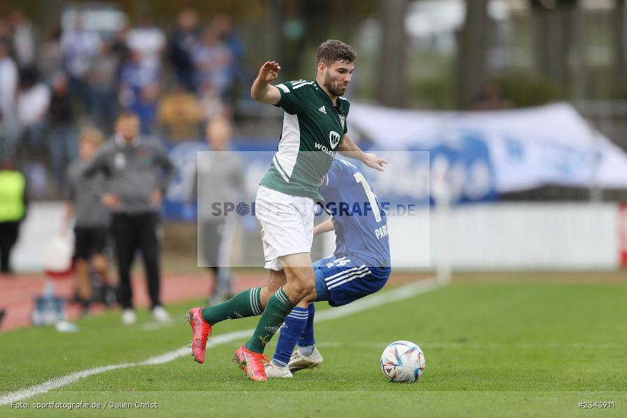 Jacob Engel, Sachs-Stadion, Schweinfurt, 22.10.2022, sport, action, BFV, Fussball, Oktober 2022, Saison 2022/2023, RLB, Regionalliga Bayern, SVA, FC05, SV Viktoria Aschaffenburg, 1. FC Schweinfurt 05 - Bild-ID: 2343911 Jacob Engel, Sachs-Stadion, Schweinfurt, 22.10.2022, sport, action, BFV, Fussball, Oktober 2022, Saison 2022/2023, RLB, Regionalliga Bayern, SVA, FC05, SV Viktoria Aschaffenburg, 1. FC Schweinfurt 05 - Bild-ID: 2343911