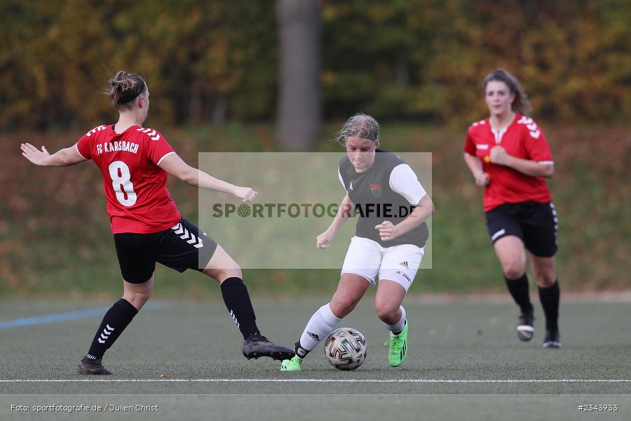 Isabell Heinisch, Sachs-Stadion, Schweinfurt, 22.10.2022, sport, action, BFV, Fussball, Oktober 2022, Saison 2022/2023, LLN, Frauen Landesliga Nord, FCK, FC05, FC Karsbach, FC Schweinfurt 05 - Bild-ID: 2343933