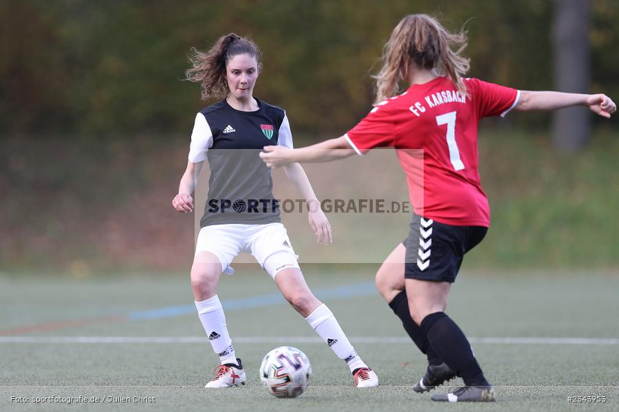 Anna Bäuerlein, Sachs-Stadion, Schweinfurt, 22.10.2022, sport, action, BFV, Fussball, Oktober 2022, Saison 2022/2023, LLN, Frauen Landesliga Nord, FCK, FC05, FC Karsbach, FC Schweinfurt 05 - Bild-ID: 2343953