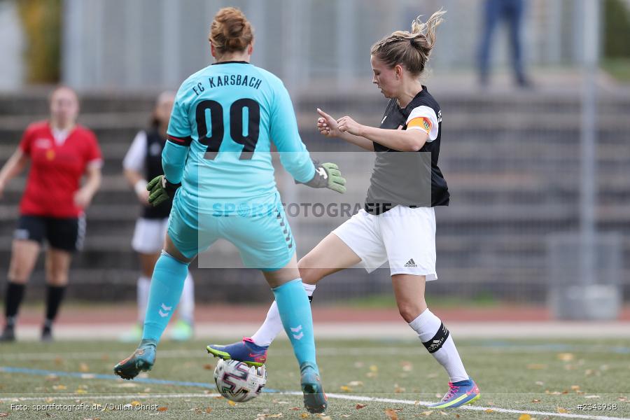 Antonia Heider, Sachs-Stadion, Schweinfurt, 22.10.2022, sport, action, BFV, Fussball, Oktober 2022, Saison 2022/2023, LLN, Frauen Landesliga Nord, FCK, FC05, FC Karsbach, FC Schweinfurt 05 - Bild-ID: 2343958