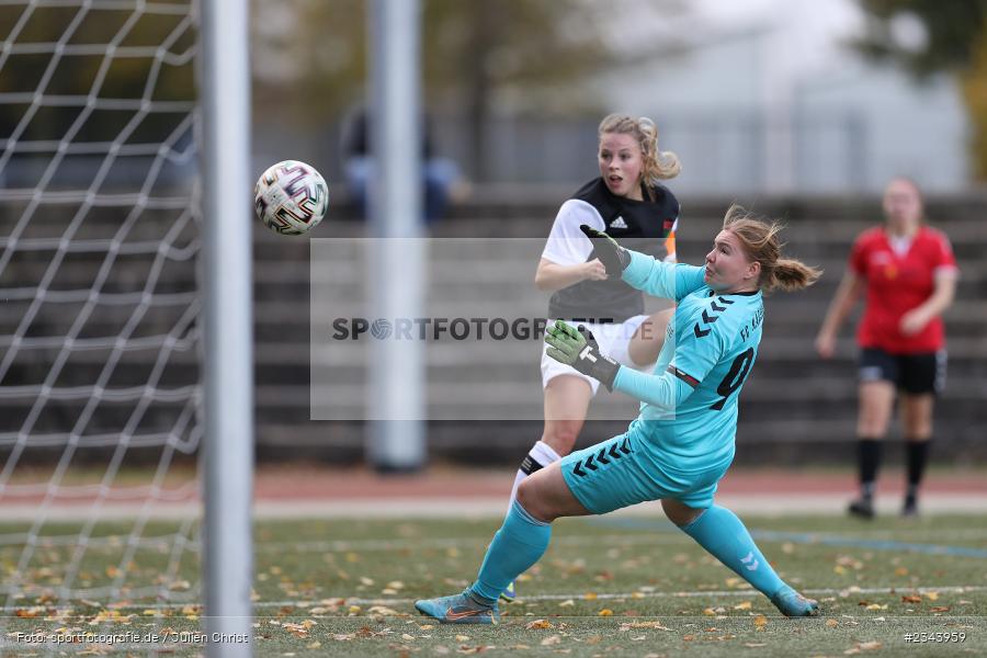 Antonia Heider, Sachs-Stadion, Schweinfurt, 22.10.2022, sport, action, BFV, Fussball, Oktober 2022, Saison 2022/2023, LLN, Frauen Landesliga Nord, FCK, FC05, FC Karsbach, FC Schweinfurt 05 - Bild-ID: 2343959