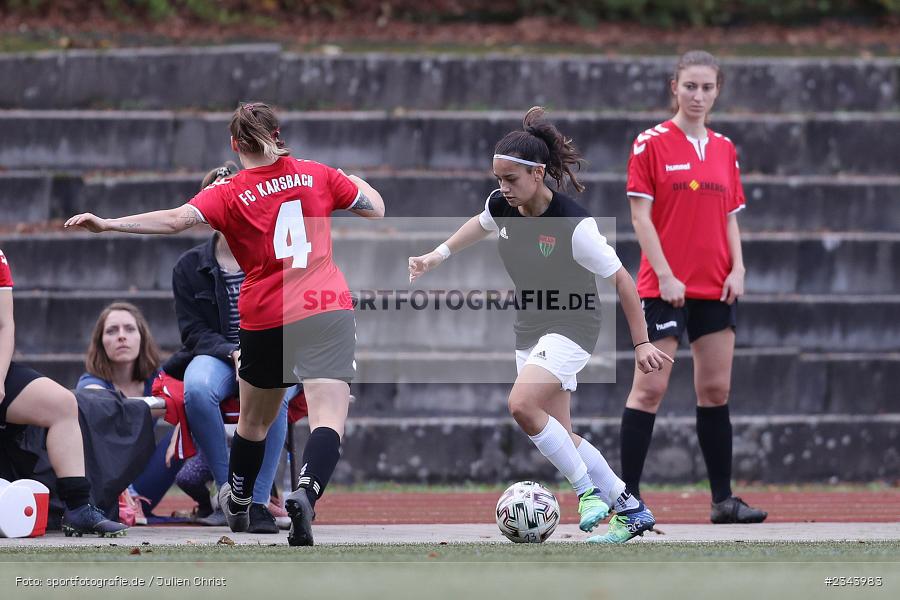 Senay Alibek, Sachs-Stadion, Schweinfurt, 22.10.2022, sport, action, BFV, Fussball, Oktober 2022, Saison 2022/2023, LLN, Frauen Landesliga Nord, FCK, FC05, FC Karsbach, FC Schweinfurt 05 - Bild-ID: 2343983