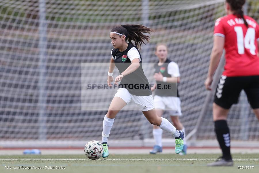 Senay Alibek, Sachs-Stadion, Schweinfurt, 22.10.2022, sport, action, BFV, Fussball, Oktober 2022, Saison 2022/2023, LLN, Frauen Landesliga Nord, FCK, FC05, FC Karsbach, FC Schweinfurt 05 - Bild-ID: 2343987