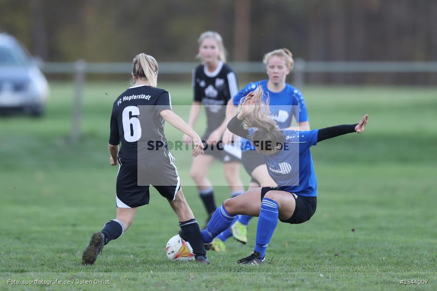 Theresa Schmitt, Sportgelände, Adelsberg, 22.10.2022, sport, action, BFV, Fussball, Oktober 2022, Saison 2022/2023, 8. Spieltag, Frauen BOL, FCH, SPA, FC Hopferstadt, SpVgg Adelsberg - Bild-ID: 2344009