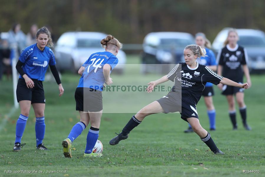 Theresa Schmitt, Sportgelände, Adelsberg, 22.10.2022, sport, action, BFV, Fussball, Oktober 2022, Saison 2022/2023, 8. Spieltag, Frauen BOL, FCH, SPA, FC Hopferstadt, SpVgg Adelsberg - Bild-ID: 2344010