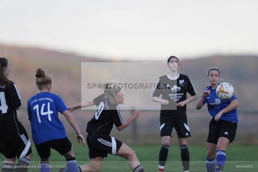 Malina Endres, Sportgelände, Adelsberg, 22.10.2022, sport, action, BFV, Fussball, Oktober 2022, Saison 2022/2023, 8. Spieltag, Frauen BOL, FCH, SPA, FC Hopferstadt, SpVgg Adelsberg - Bild-ID: 2344053