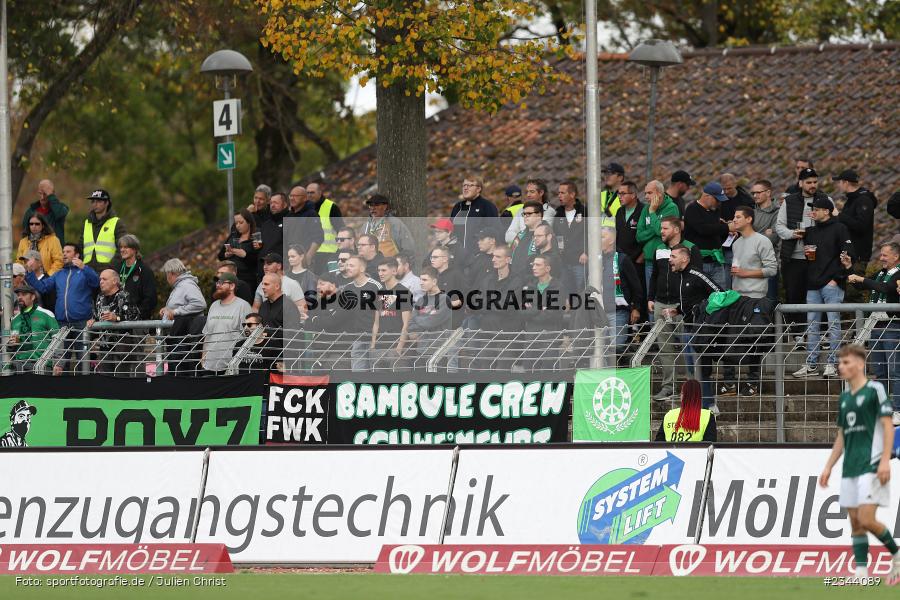 Sachs-Stadion, Schweinfurt, 22.10.2022, sport, action, BFV, Fussball, Oktober 2022, Saison 2022/2023, RLB, Regionalliga Bayern, SVA, FC05, SV Viktoria Aschaffenburg, 1. FC Schweinfurt 05 - Bild-ID: 2344089
