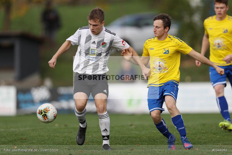 Luca Rohde, Sportgelände, Uissigheim, 23.10.2022, sport, action, bfv, Fussball, Oktober 2022, Saison 2022/2023, 12. Spieltag, BFV-Landesliga Odenwald, SVE, VFR, SV Eintracht Nassig, VfR Uissigheim - Bild-ID: 2344096
