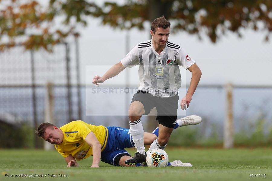 Jannik Henninger, Sportgelände, Uissigheim, 23.10.2022, sport, action, bfv, Fussball, Oktober 2022, Saison 2022/2023, 12. Spieltag, BFV-Landesliga Odenwald, SVE, VFR, SV Eintracht Nassig, VfR Uissigheim - Bild-ID: 2344135