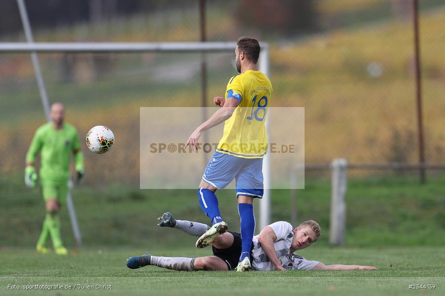 Jonas Faulhaber, Sportgelände, Uissigheim, 23.10.2022, sport, action, bfv, Fussball, Oktober 2022, Saison 2022/2023, 12. Spieltag, BFV-Landesliga Odenwald, SVE, VFR, SV Eintracht Nassig, VfR Uissigheim - Bild-ID: 2344139