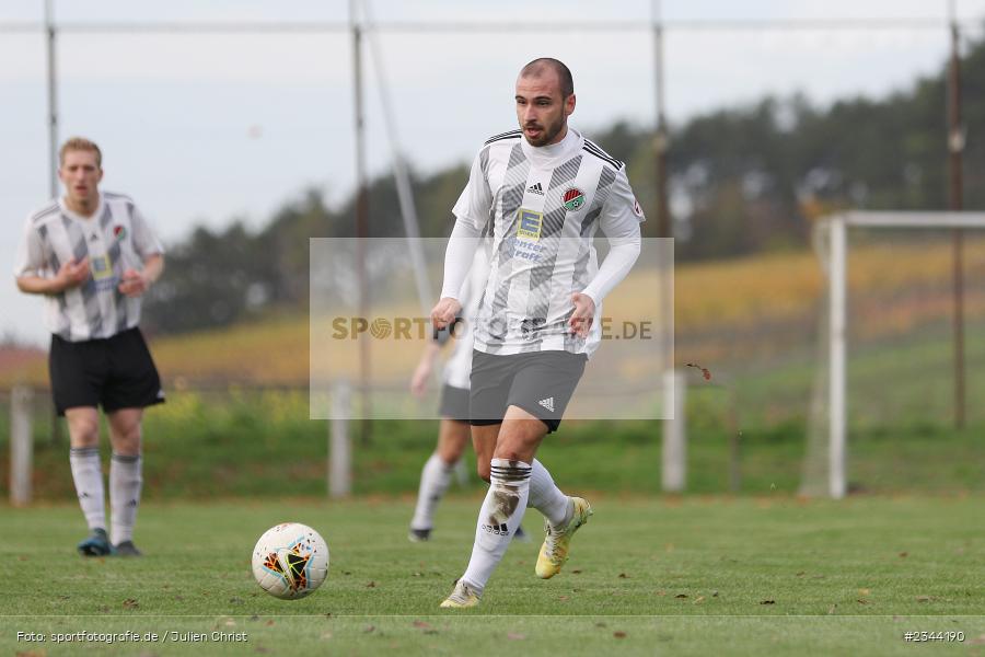Jacob Scheurich, Sportgelände, Uissigheim, 23.10.2022, sport, action, bfv, Fussball, Oktober 2022, Saison 2022/2023, 12. Spieltag, BFV-Landesliga Odenwald, SVE, VFR, SV Eintracht Nassig, VfR Uissigheim - Bild-ID: 2344190