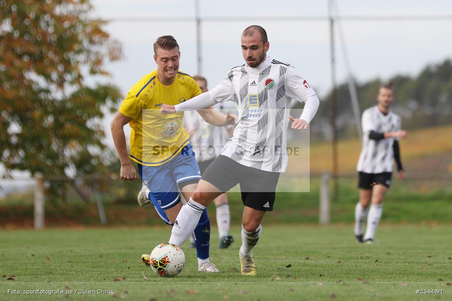 Jacob Scheurich, Sportgelände, Uissigheim, 23.10.2022, sport, action, bfv, Fussball, Oktober 2022, Saison 2022/2023, 12. Spieltag, BFV-Landesliga Odenwald, SVE, VFR, SV Eintracht Nassig, VfR Uissigheim - Bild-ID: 2344191
