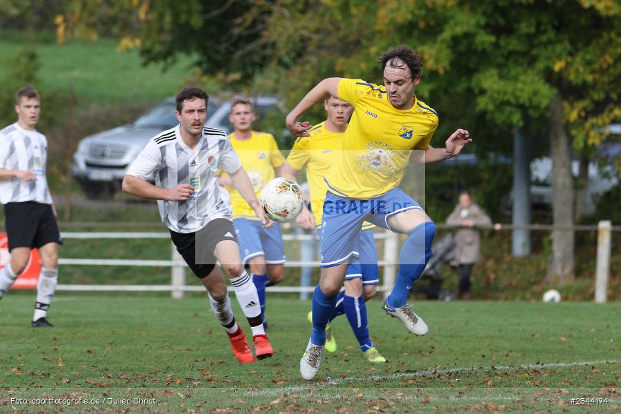 Dominik Sladek, Sportgelände, Uissigheim, 23.10.2022, sport, action, bfv, Fussball, Oktober 2022, Saison 2022/2023, 12. Spieltag, BFV-Landesliga Odenwald, SVE, VFR, SV Eintracht Nassig, VfR Uissigheim - Bild-ID: 2344194