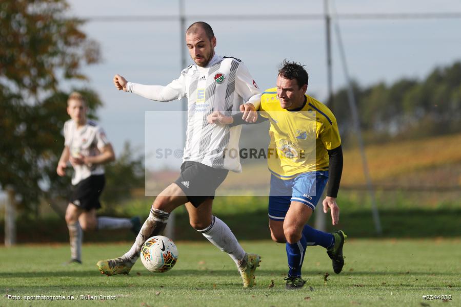 Jacob Scheurich, Sportgelände, Uissigheim, 23.10.2022, sport, action, bfv, Fussball, Oktober 2022, Saison 2022/2023, 12. Spieltag, BFV-Landesliga Odenwald, SVE, VFR, SV Eintracht Nassig, VfR Uissigheim - Bild-ID: 2344202