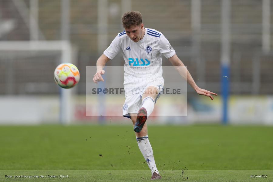 Benedict Laverty, Stadion am Schönbusch, Aschaffenburg, 29.10.2022, sport, action, BFV, Fussball, Oktober 2022, Saison 2022/2023, 19. Spieltag, Regionalliga Bayern, TSV, SVA, TSV Buchbach, SV Viktoria Aschaffenburg - Bild-ID: 2344327