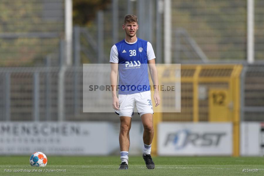 Niklas Borger, Stadion am Schönbusch, Aschaffenburg, 29.10.2022, sport, action, BFV, Fussball, Oktober 2022, Saison 2022/2023, 19. Spieltag, Regionalliga Bayern, TSV, SVA, TSV Buchbach, SV Viktoria Aschaffenburg - Bild-ID: 2344361 Niklas Borger, Stadion am Schönbusch, Aschaffenburg, 29.10.2022, sport, action, BFV, Fussball, Oktober 2022, Saison 2022/2023, 19. Spieltag, Regionalliga Bayern, TSV, SVA, TSV Buchbach, SV Viktoria Aschaffenburg - Bild-ID: 2344361