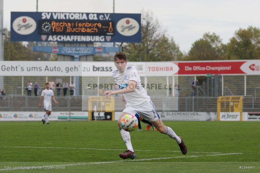 Benedict Laverty, Stadion am Schönbusch, Aschaffenburg, 29.10.2022, sport, action, BFV, Fussball, Oktober 2022, Saison 2022/2023, 19. Spieltag, Regionalliga Bayern, TSV, SVA, TSV Buchbach, SV Viktoria Aschaffenburg - Bild-ID: 2344411 Benedict Laverty, Stadion am Schönbusch, Aschaffenburg, 29.10.2022, sport, action, BFV, Fussball, Oktober 2022, Saison 2022/2023, 19. Spieltag, Regionalliga Bayern, TSV, SVA, TSV Buchbach, SV Viktoria Aschaffenburg - Bild-ID: 2344411